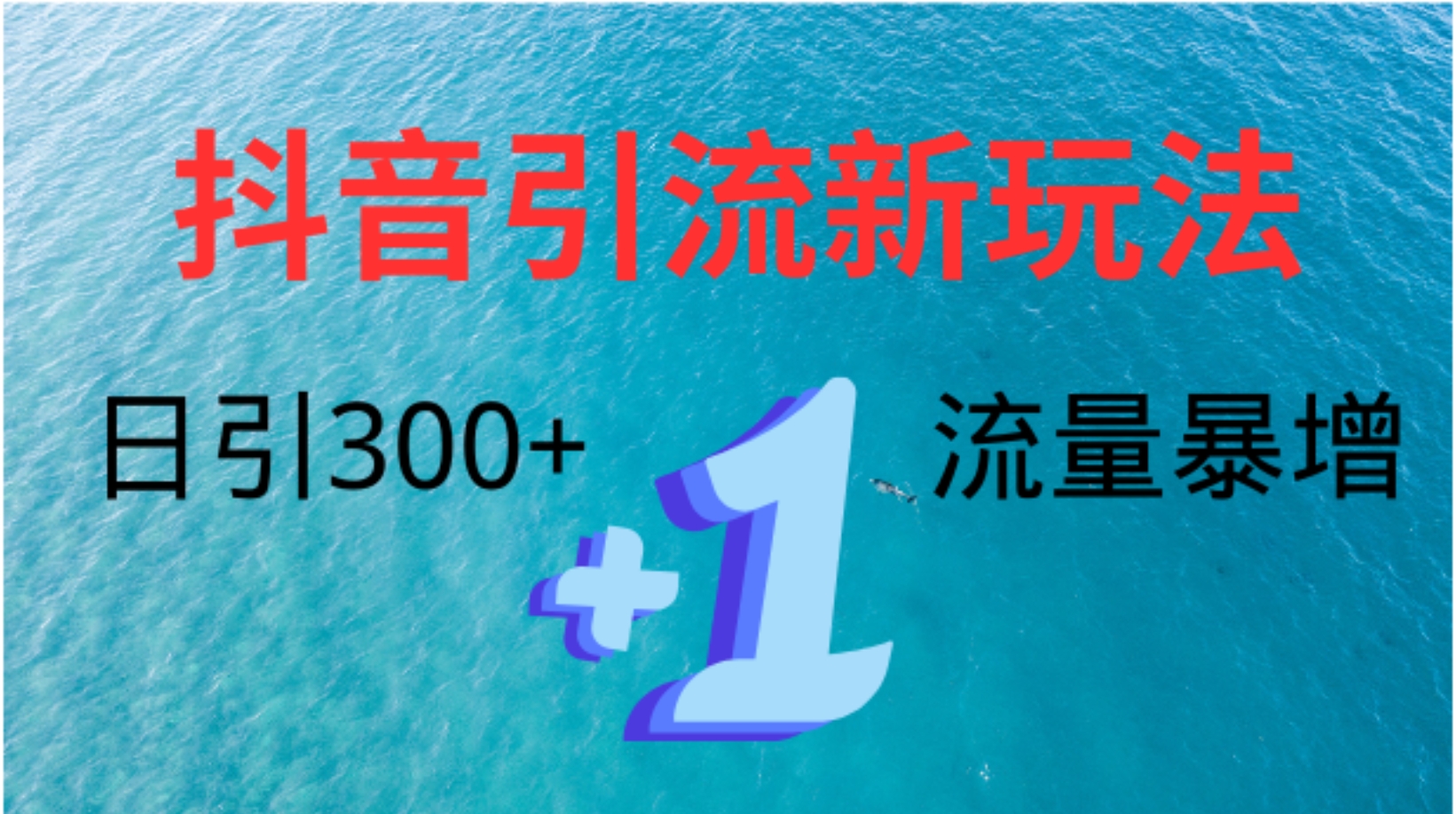 创业粉高效引流，抖音工具号玩法4.0，日引300+-凤来社资源库