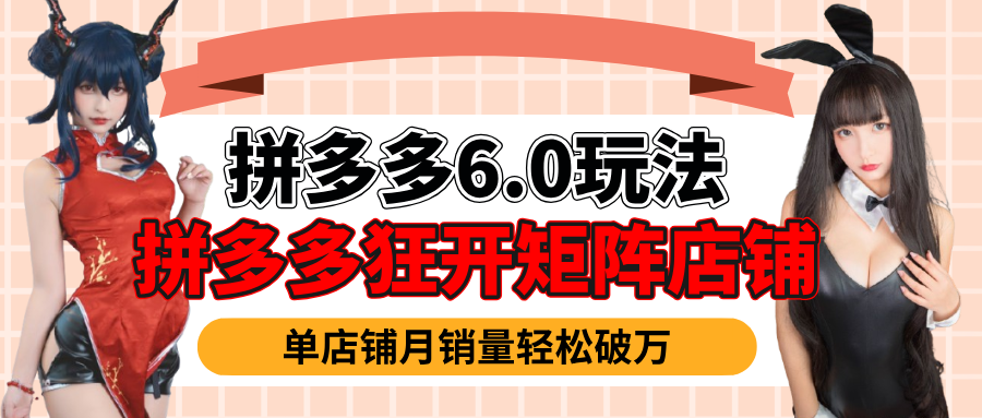 拼多多虚拟商品暴利6.0玩法，轻松实现月入过万-凤来社资源库
