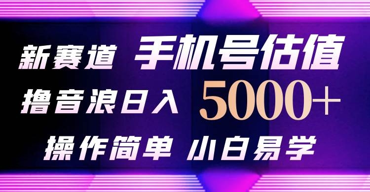 抖音不出境直播【手机号估值】最新撸音浪，日入5000+，简单易学，适合…-凤来社资源库
